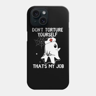 Scary Nurse Ghost Phone Case