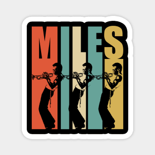 Miles Davis Retro Color Magnet