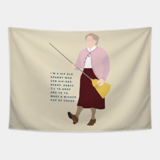 Mrs. Doubtfire Tapestry