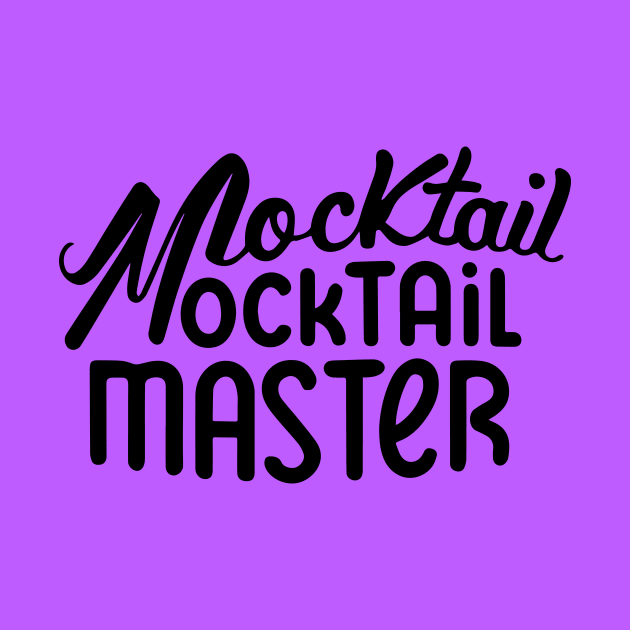 Mocktail Bar Bartender Recipes Mocktail Master by A Floral Letter Capital letter A | Monogram, Sticker