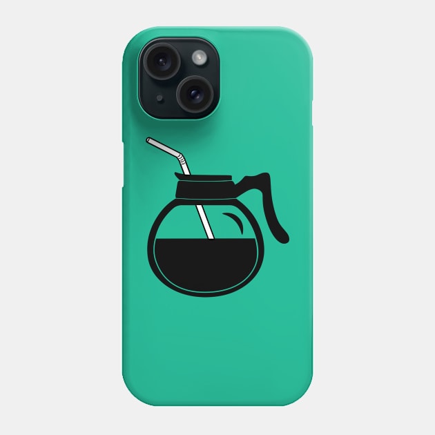 Just One Cup of Coffee Phone Case by Fallen Millennial