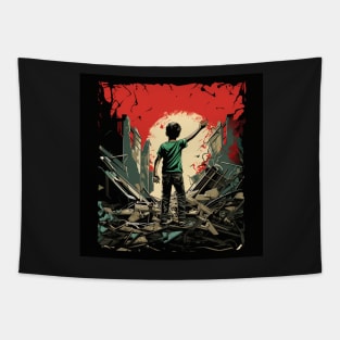 Free Palestine Tapestry