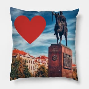 I love Zagreb Pillow