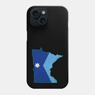 Minnesota state flag Phone Case