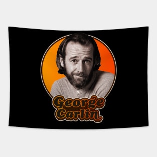 Retro George Carlin Tribute Tapestry