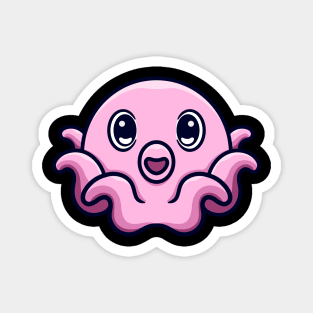 cute baby octopus Magnet