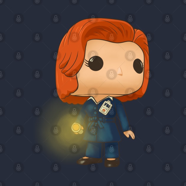 Funko pop Dana scully by Mimie20