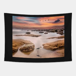 Atlantic-Sunset Tapestry