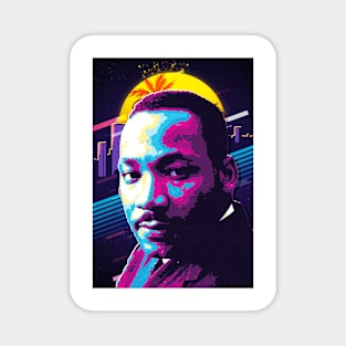 martin luther king Magnet