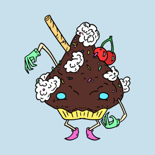 Cupcake friend (chocolate) T-Shirt