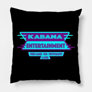 Kabana Entertainment Logo Pillow