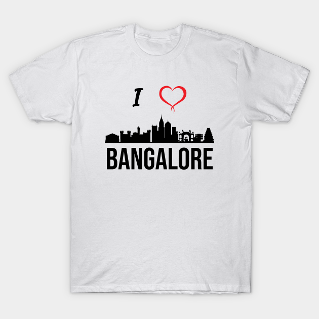 i love bangalore t shirt