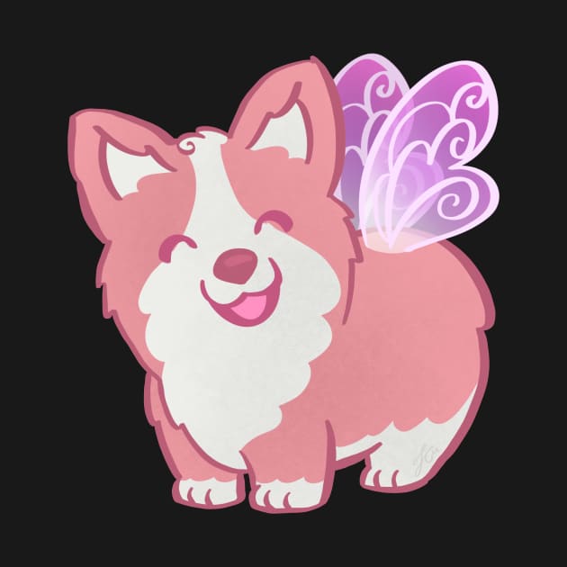 Corgi Fairy by Toni Tees