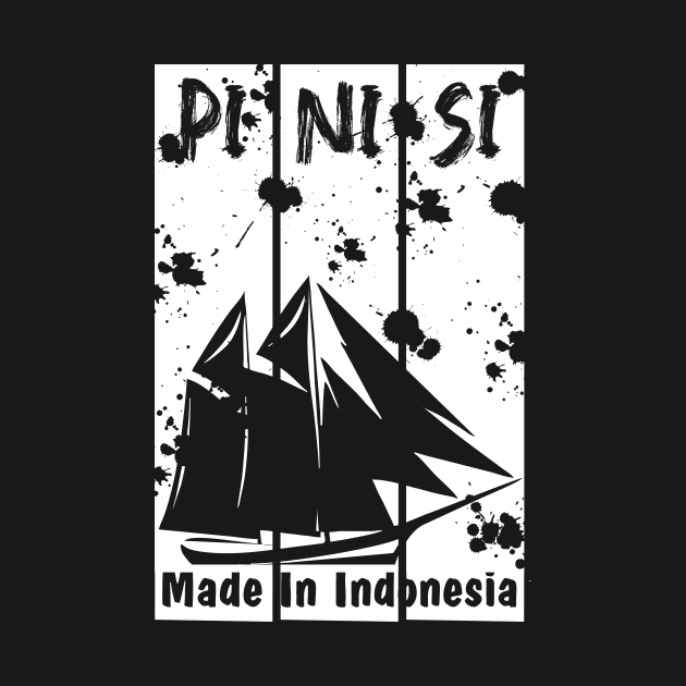 Ethnic Tshirt (Pinisi - dark) by hakim91