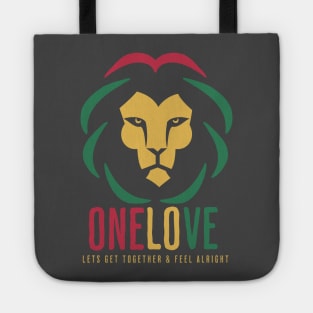 Lion - Legend - One Love - Reggae Music Lover Tote