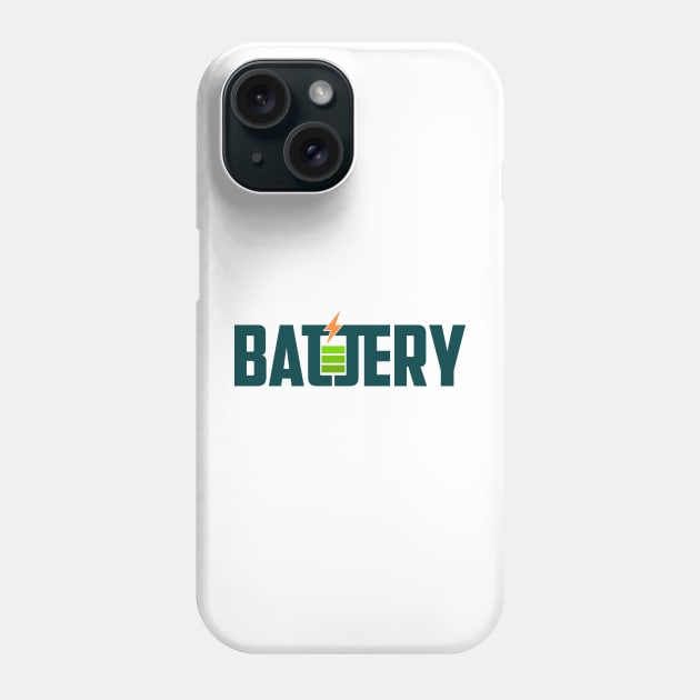 Battery Phone Case by SASTRAVILA