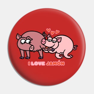 I Love Ham Pin