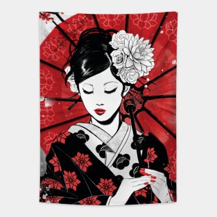 Japan Geisha Tapestry