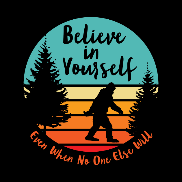 Bigfoot... Believe In Yourself | Script Font | Dawn by ConstellationPublishing