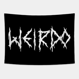 WEIRDO - BLACK METAL STYLE Tapestry