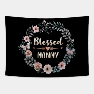 Blessed Nanny Thanksgiving Tapestry