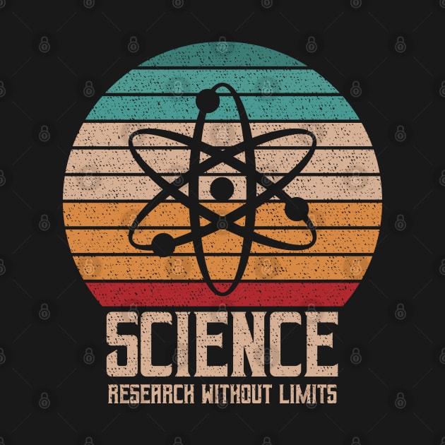 Science research without limits vintage by Mako Design 