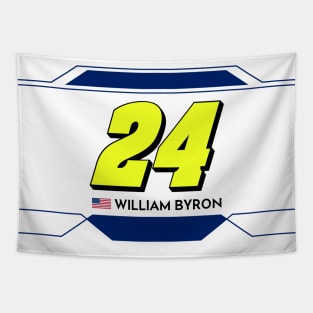 William Byron #24 2023 NASCAR Design Tapestry