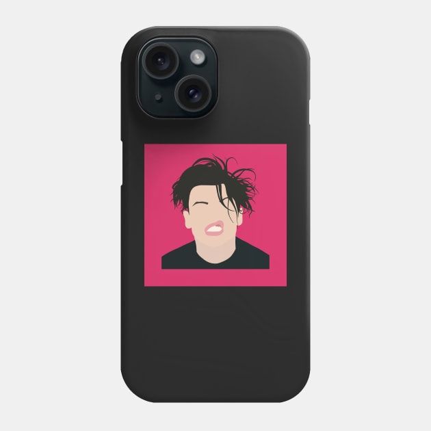 Yungblud Minimalist Portrait Alt. Version Phone Case by JustGottaDraw