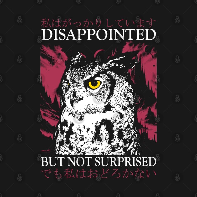 Disappointed Owl by giovanniiiii