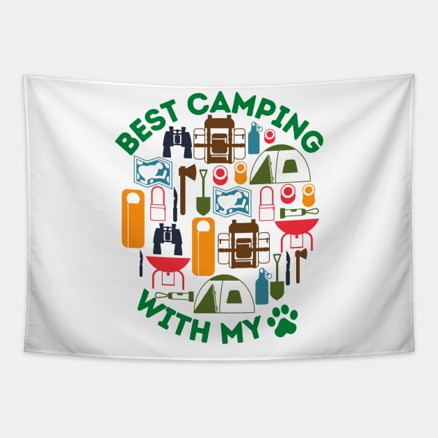 Best Camping Tapestry by GMAT