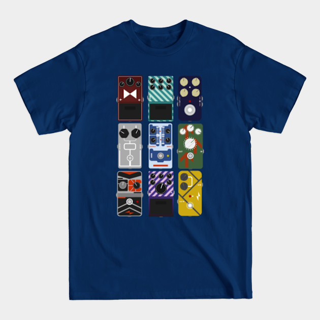 Electric Guitar Pedalboard - Electric Guitar Pedalboard - T-Shirt