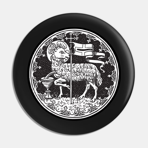 Lamb of God Pin by DeoGratias