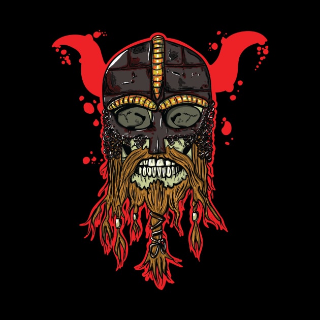 Viking Skull by insiar86