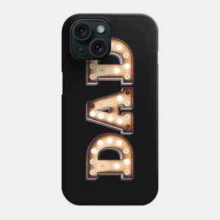 DAD Vintage Marquee Lights Phone Case