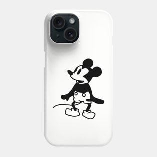 Cute Mouse in Steamboat Willie 1928 Phone Case