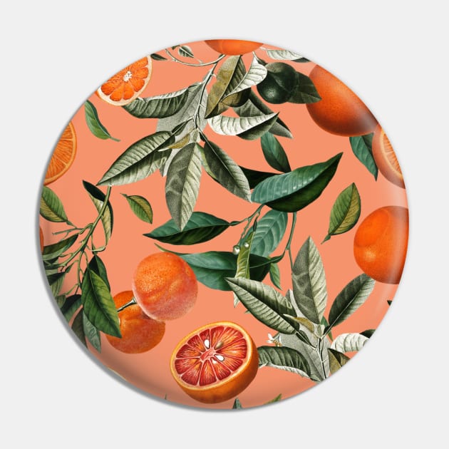 Vintage Fruit Pattern XII Pin by burcukorkmazyurek