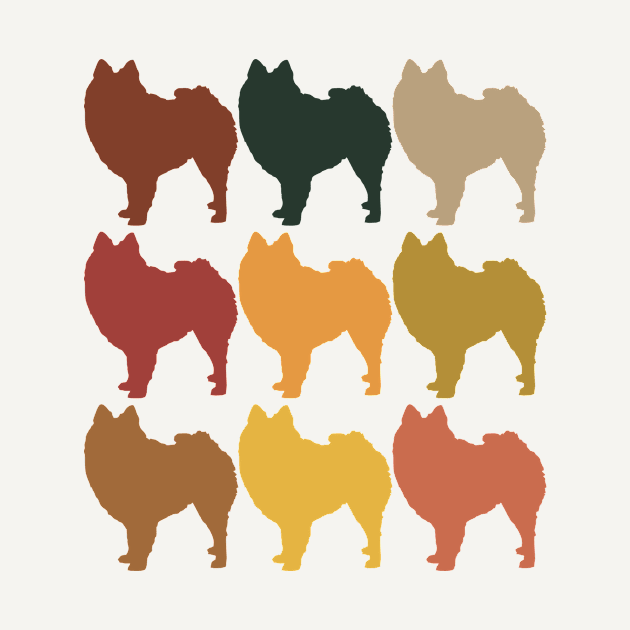 Pomeranians in Rainbow Colors by Bridgett3602