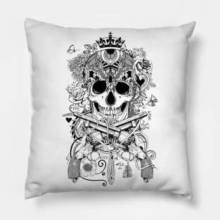 Skull Tattoo Pillow