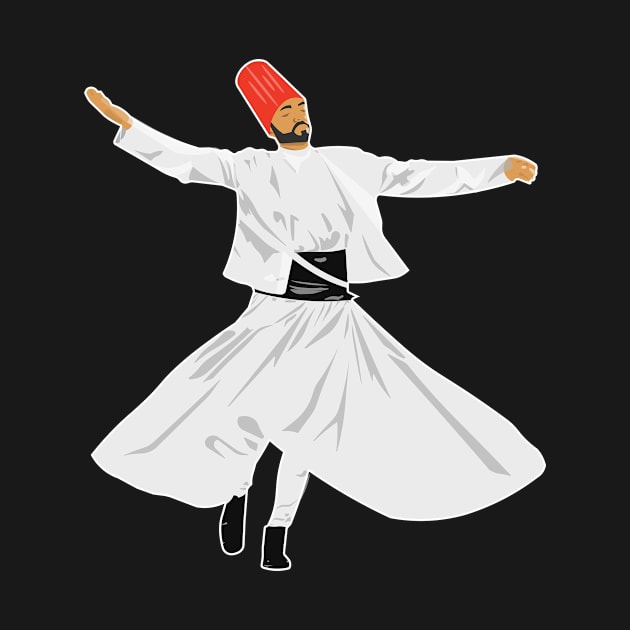 Sufi Dervish Whirling Art by boholoc0