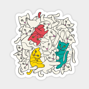 Three in a Crowd Magnet