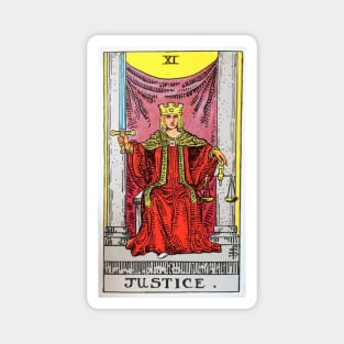 Justice Tarot Magnet