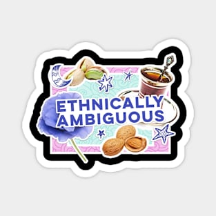 Ethnically Ambiguous - New Logo Magnet