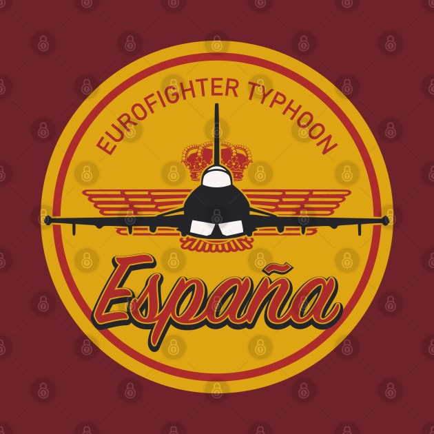 Spanish Eurofighter Typhoon (Small logo) by TCP