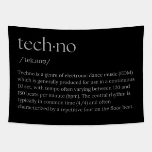 Techno Definition Tapestry