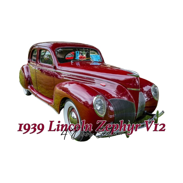 1939 Lincoln Zephyr V12 4 Door Sedan by Gestalt Imagery