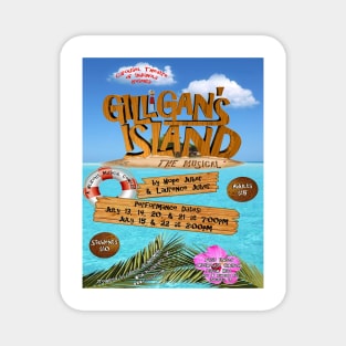 Carousel Theatre Gilligan's Island: The Musical Show Poster Magnet