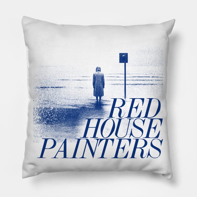 Red House Painters  ^^^^ Fan Art Design Pillow by unknown_pleasures