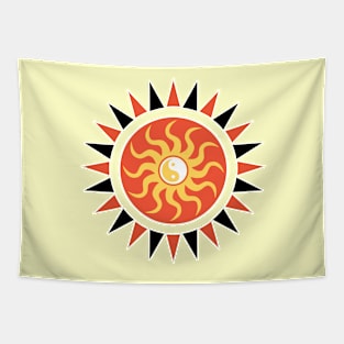 Yin yang sunshine Tapestry