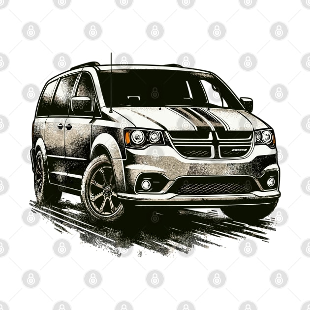 Dodge Caravan by Vehicles-Art