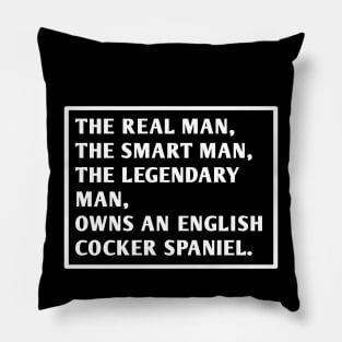 English cocker Spaniel Pillow